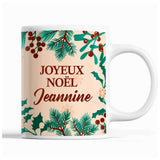 Tasse Noël Laure Beige - Planetee