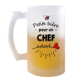 Chope de bière Petite Pinte d'un Chef adoré - Planetee