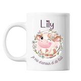 Mug Lily Amour et Biberon de Lait Vache - Planetee