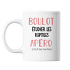 Mug Etudier Les Reptiles C'est ma Routine Blanc - Planetee
