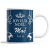 Tasse Noël Maé Bleu - Planetee