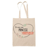 Tote Bag Princesse Irremplaçable - Planetee