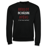 Sweat Modélisme C'est ma Routine - Planetee