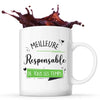 Mug Meilleure Responsable de tous les temps - Planetee