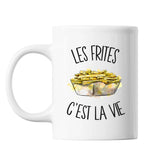 Mug Frites c'est la vie Gras - Planetee