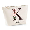 Trousse Kelly Lettre fleur - Planetee