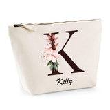 Trousse Kelly Lettre fleur - Planetee