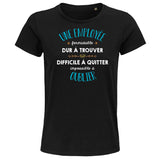 T-shirt Femme Formidable Employée Cadeau Travail - Planetee