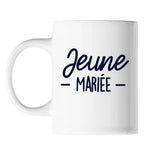 Mug Jeune Mariée Blanc - Planetee