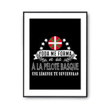 Affiche Pelote Basque Légende - Planetee