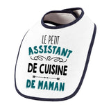 Bavoir bébé garçon Le Petit Assistant de Cuisine de Maman - Planetee