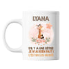 Mug Lyana Cou Monté Girafe - Planetee