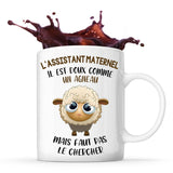 Mug L'assistant maternel Doux comme un Agneau - Planetee