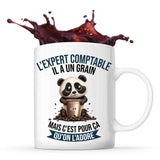 Mug L'Expert Comptable Panda Café - Planetee