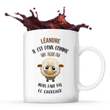 Mug Léandre Doux comme un Agneau - Planetee