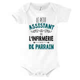 Body bébé Le Petit Assistant de Infirmerie de Parrain - Planetee