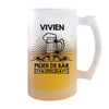 Chope de bière Vivien Prénom Pilier de Bar - Planetee