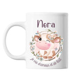 Mug Nora Amour et Biberon de Lait Vache - Planetee