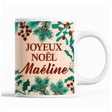 Tasse Noël Maéline Beige - Planetee