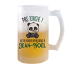 Chope de bière Jean-Noël Pas Touche Panda - Planetee