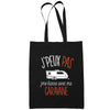 Sac Tote Bag Caravane Je peux pas Noir - Planetee