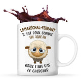 Mug Le maréchal-ferrant Doux comme un Agneau - Planetee