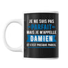 Mug prénom Damien homme parfait - Planetee