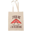 Sac Tote Bag J'peux pas Deltaplane beige - Planetee