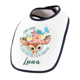 Bavoir bébé Luna Yeux de biche - Planetee