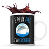 Mug J'peux pas croisière fond noir - Planetee