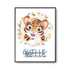 Affiche Guillemette Amour Pur Tigre - Planetee