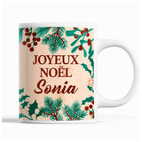 Tasse Noël Sonia Beige - Planetee
