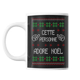 Mug de Noël - Cette Personne adore Noël - Planetee