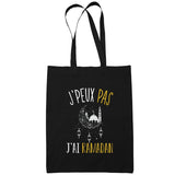 Sac Tote Bag Ramadan Je peux pas Noir - Planetee