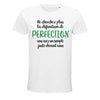 T-shirt homme Exemple de perfection - Planetee