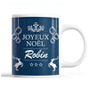 Tasse Noël Robin Bleu - Planetee