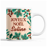Tasse Noël Soline Beige - Planetee