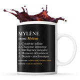Mug Mylène Définition Perfection - Planetee
