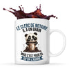 Mug Le Clerc de Notaire Panda Café - Planetee