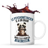 Mug Le Psychométricien Panda Café - Planetee
