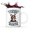 Mug Le Saxophoniste Panda Café - Planetee