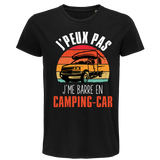 T-shirt homme J'peux pas camping car vintage - Planetee