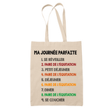 Tote Bag Équitation Journée Parfaite - Planetee