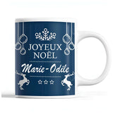 Tasse Noël Marie-Odile Bleu - Planetee