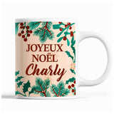 Tasse Noël Charly Beige - Planetee