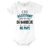 Body bébé Le Petit Assistant du Barbecue de Papi - Planetee