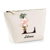 Trousse Liliane Lettre fleur - Planetee