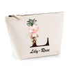 Trousse Lily-Rose Lettre fleur - Planetee