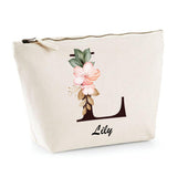 Trousse Lily Lettre fleur - Planetee