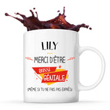 Mug Lily géniale sans faire exprès - Planetee